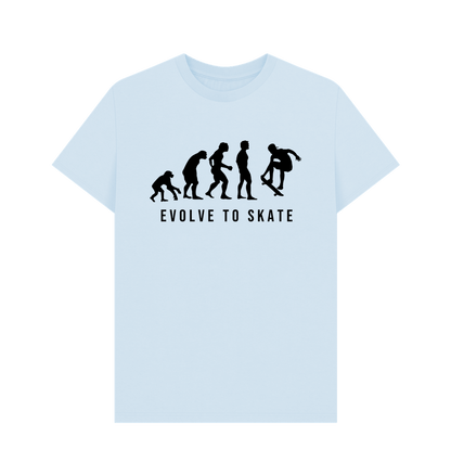 Sky Blue StrikeGear. Mens Evolve To Skate T-Shirt