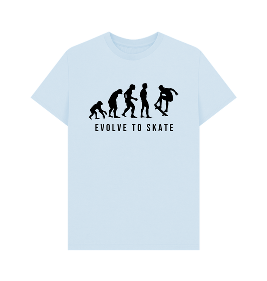 Sky Blue StrikeGear. Mens Evolve To Skate T-Shirt