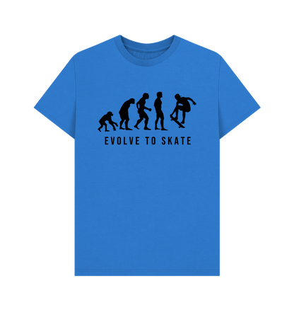 Bright Blue StrikeGear. Mens Evolve To Skate T-Shirt